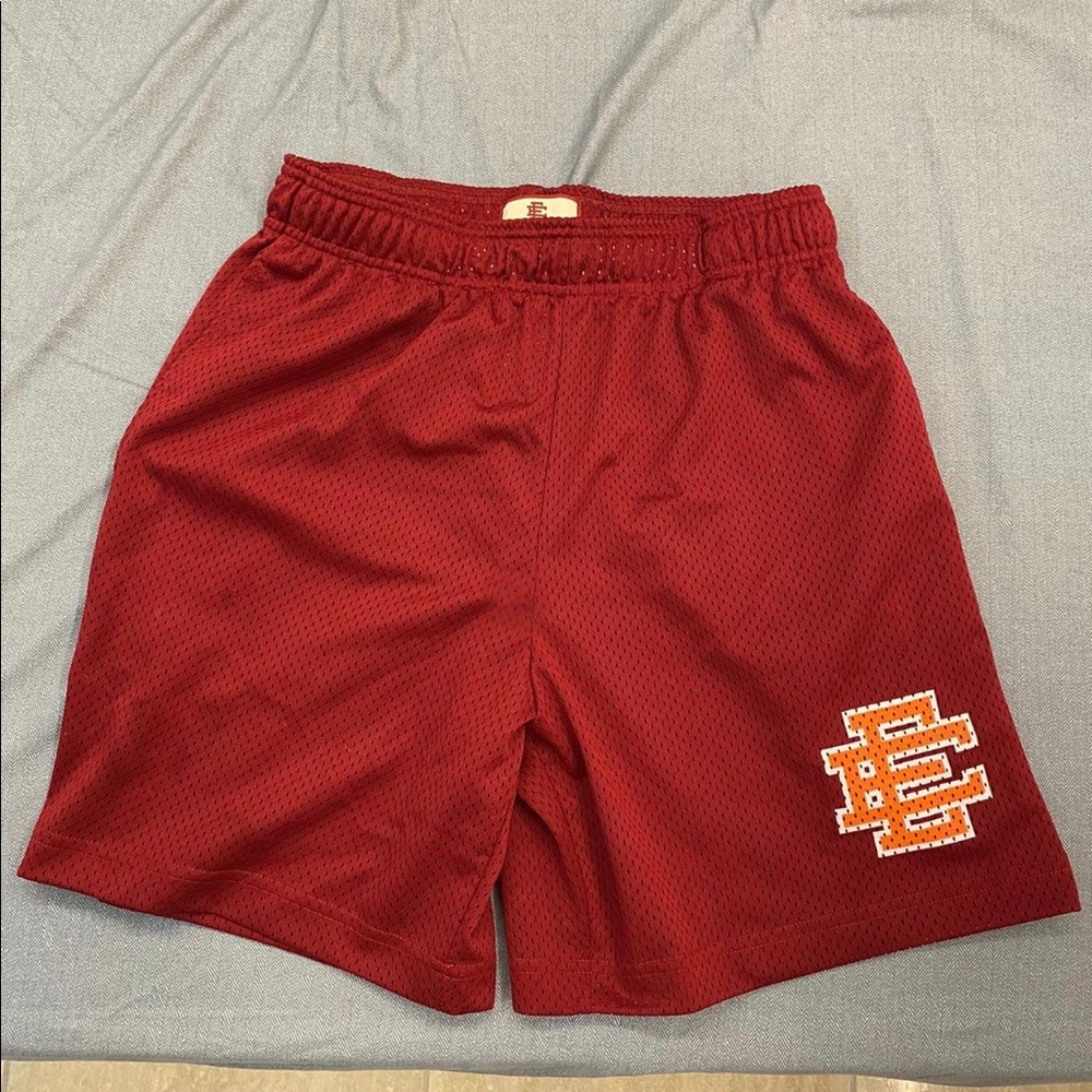 Eric Emanuel Shorts Cardinal/Orange